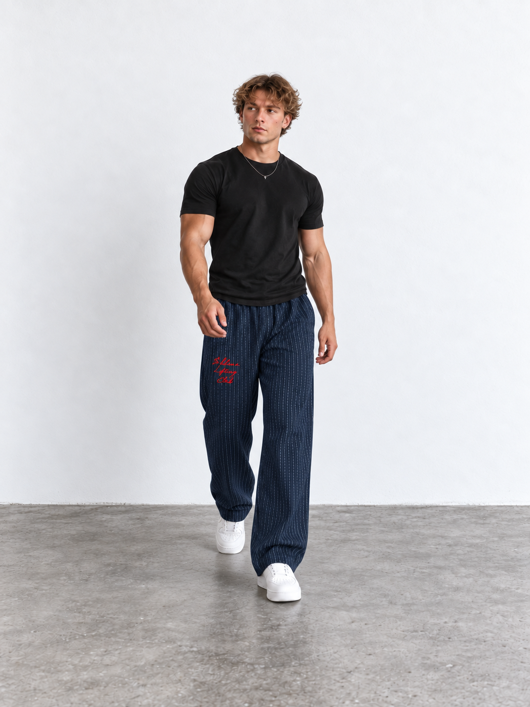 Men’s Sublime Lifting Division Striped Sweats